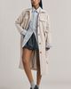 Hunter Patti Belted Utility Trench Coat Jacket - 1