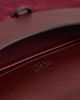Hunting Season Hunting Season Large Soft Clutch in Suede Burgundy One - 6