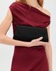 Hunting Season Hunting Season Opera Clutch in Satin Black One - 3