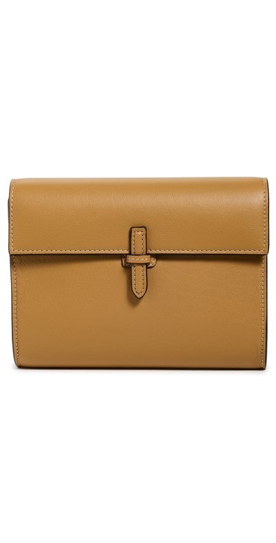 Hunting Season Hunting Season Small Soft Clutch in Nappa Caramel One