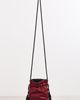 Hunting Season Hunting Season The Satin Lola Bucket Bag Burgundy One - 4
