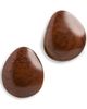Hunting Season Hunting Season The Small Tagua Earrings Cognac One - 1
