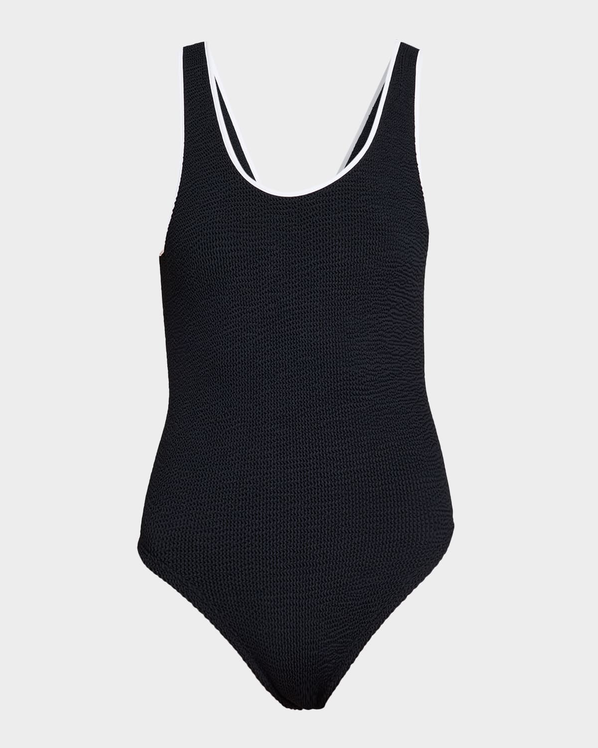 Hunza G Faye Scoop One-Piece Swimsuit