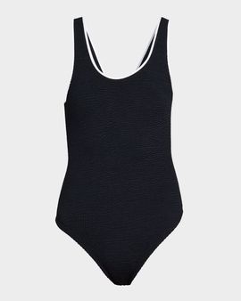 Hunza G Faye Scoop One-Piece Swimsuit