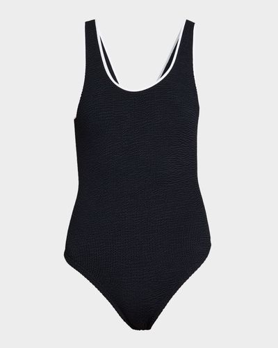 Hunza G Faye Scoop One-Piece Swimsuit