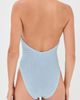 Hunza G Hunza G Adriana Beaded Swim One Piece METALLIC ICE BLUE One - 3