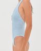 Hunza G Hunza G Adriana Beaded Swim One Piece METALLIC ICE BLUE One - 4