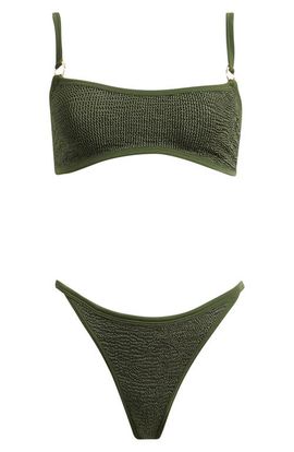 Hunza G Hunza G Iris Bikini Top & Bottoms Set