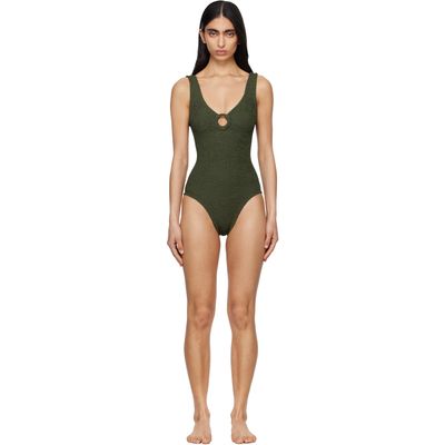 Hunza G Hunza G Khaki Celine Swimsuit