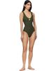 Hunza G Hunza G Khaki Celine Swimsuit - 4