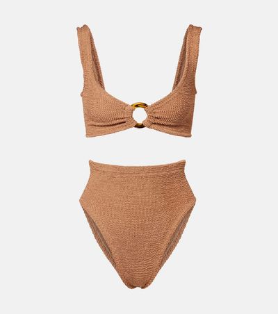 Hunza G Hunza G Nadine ring-detail bikini