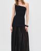 Hunza G Hunza G Nancy Hybrid Dress Black One - 2