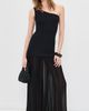 Hunza G Hunza G Nancy Hybrid Dress Black One - 5