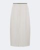 Hunza G Hunza G Polka-dot sheer midi skirt - 1