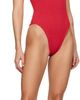 Hunza G Hunza G Red Tonal Hoops Domino Swimsuit - 4