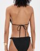 Hunza G Hunza G Ruffle Tie Bikini Black One - 3