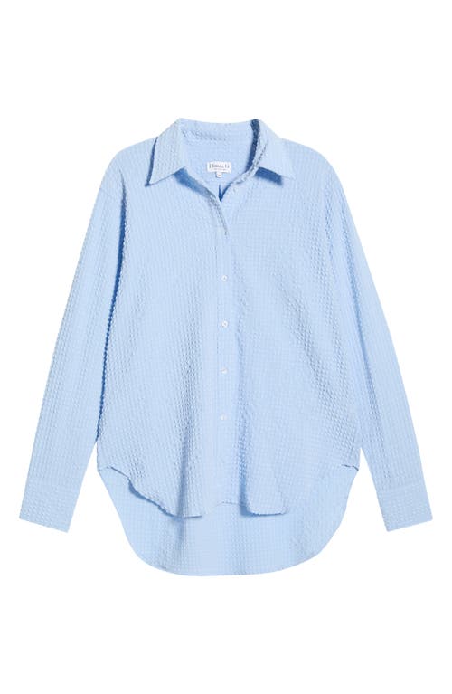 Hunza G Hunza G Seersucker Button-Up Top