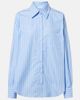 Hunza G Hunza G Striped cotton polin shirt - 1