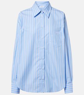 Hunza G Hunza G Striped cotton polin shirt
