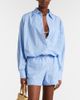 Hunza G Hunza G Striped cotton polin shirt - 2