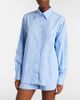 Hunza G Hunza G Striped cotton polin shirt - 5