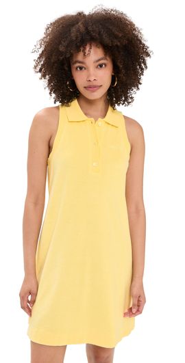 Hunza G Hunza G Terry Towelling Tennis Dress Butter