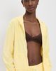 Hunza G Hunza G Terry Zip Up Butter - 2