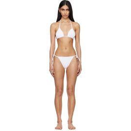 Hunza G Hunza G White Gina Swarovski Bikini