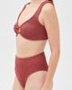 Hunza G Hunza G Women's Bikini Set METALLIC ROSEWOOD One - 4