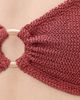 Hunza G Hunza G Women's Bikini Set METALLIC ROSEWOOD One - 6