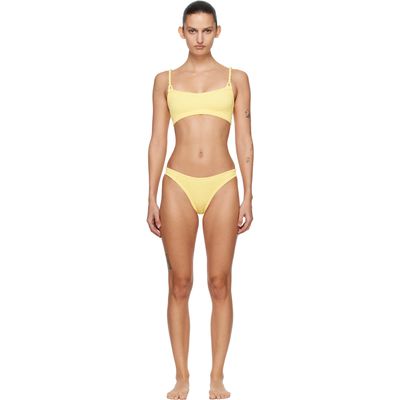 Hunza G Hunza G Yellow Phoebe Underband Bikini