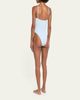 Hunza G Mia Beaded Keyhole One-Piece Swimsuit - 3