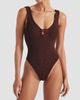 Hunza G Women's Celine Metallic One-Piece Swimsuit - 2