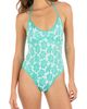 Hurley Hurley Cheeky Jacquard One-Piece Swimsuit - 1