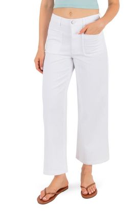 Hurley Hurley Horizon Patch Pocket Ankle Wide Leg Twill Pants