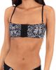 Hurley Hurley Ikat Palm Bandeau Bikini Top - 1