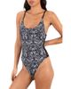 Hurley Hurley Ikat Palm One-Piece Swimsuit - 1
