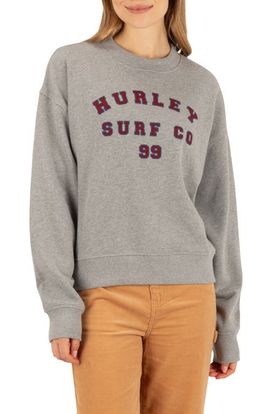 Hurley Hurley Letterman Graphic Sweatshirt