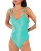 Hurley Hurley Metallic Stripe One-Piece Swimsuit - 1