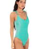 Hurley Hurley Metallic Stripe One-Piece Swimsuit - 4