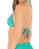 Hurley Hurley Metallic Stripe Triangle Bikini Top - 2