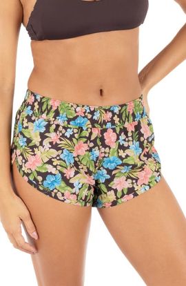 Hurley Hurley Miami Garden Beachrider Cover-Up Shorts