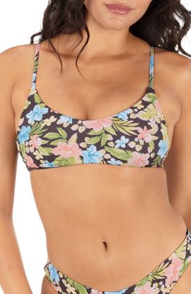 Hurley Hurley Miami Garden Reversible Bikini Top