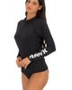Hurley Hurley Oao Zip Front Long Sleeve Rashguard - 4