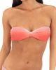 Hurley Hurley Ombré Scrunch Bandeau Strapless Bikini Top - 1