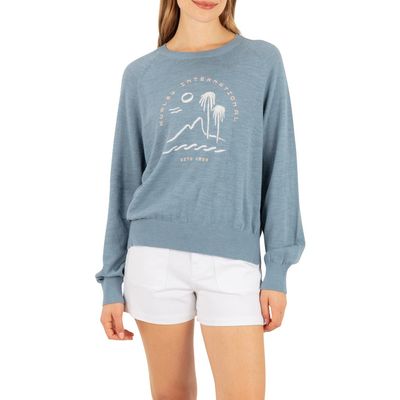 Hurley Hurley Passport Cotton Crewneck Sweater