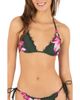 Hurley Hurley Photoreal Floral Triangle Swim Top - 1