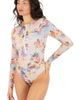 Hurley Hurley Scenic Sunset Long Sleeve Zip One-Piece Swimsuit - 4