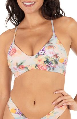 Hurley Hurley Scenic Sunset Racerback Bikini Top