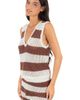 Hurley Hurley Stripe Cover-Up Sleeveless Top - 4